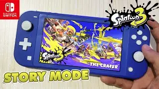 SPLATOON 3 | Story Mode - The Crater (Nintendo Switch Lite)