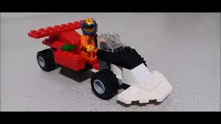 Lego Custom Race Car Build with Classic Basic Bricks