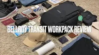 BEST EVERYDAY CARRY BACKPACK - BELLROY TRANSIT WORKPACK REVIEW - TRAVEL WORK PLAY & GYM BAG