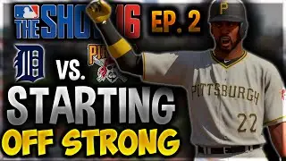 STARTING OFF STRONG!!! Pirates Franchise Ep. 2 Vs. Tigers (MLB The Show 16)