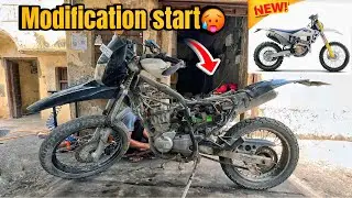 Apni Bike Hero impulse Ka Modification start Kar Diya 😍 