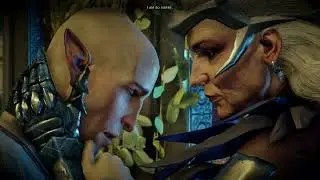 Dragon Age: Inquisition- Solas Kills Flemeth End Credits Scene