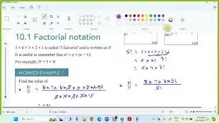 10 1 Factorial notation 0 worked example 1