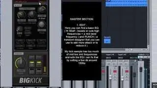 How to get Huge Kick sounds using BIGKICK plugin | Learn2mix #1