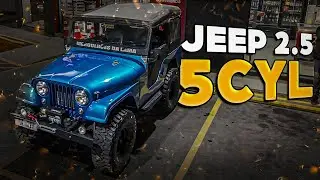 Jeep Willys with a 2.5L 5-Cylinder Engine &ndash; An Incredible Project!