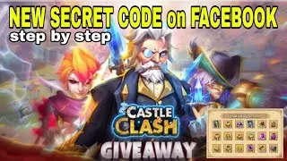 New secret code on Facebook until April 4, 2022 || Castle clash