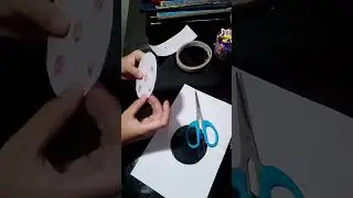 Making a paper squishy🌺💕🧁