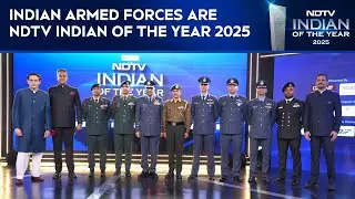 Indian Armed Forces Are NDTV Indian Of The Year 2025