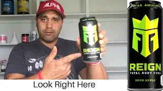 Reign Total Body Fuel Energy Drink Review (Sour Apple)