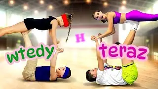 WYZWANIE JOGA Z NIKOL I BRATEM 🧘‍♀️🔥 Kto powtórzy pozę lepiej? WTEDY i TERAZ