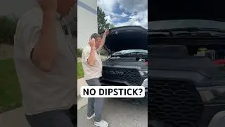 No dipstick! No problem?
