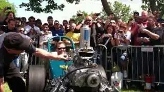 James Hetfield  with nitro burning Lyndwood