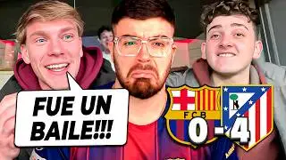 LA COBRA REACCIONA A LA DOMADA DE TEO Y AGUSNETA TRAS EL 4-0 DEL ATL&Eacute;TICO AL BAR&Ccedil;A