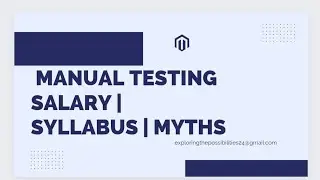 manual testing syllabus  | salary | skills | growth