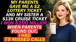 On Thanksgiving, My Parents Gave Me A $2 Lottery Ticket And My Sister A Cruise Package&mdash;I Won $100M