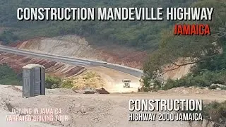 Construction Mandeville Highway Jamaica