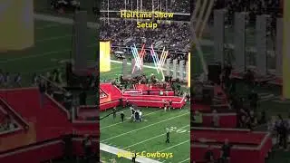 Halftime Show Setup