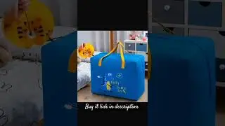 Portable multifunction storage bag, closet organizer moving tote bag #memes #youtube #youtubeshorts