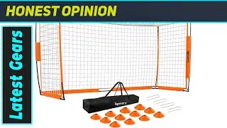 Ugnxery 12x6 FT Portable Soccer Goal: The Ultimate Backyard Training Upgrade!