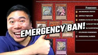 E-Ban Floodgates!! Yu-Gi-Oh! TCG 27 октября 2025 г. &mdash; сырая реакция