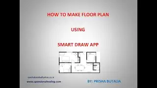 How To draw Floor Plan by Smart Draw App