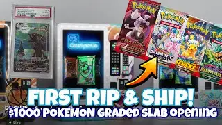 Opening $1000 Pok&eacute;mon graded cards! 1ST RIP & SHIP! SITE IS UP!! [Pok&eacute;mon Trading Card Game]