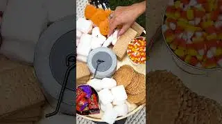 Halloween Party Ideas: S'mores Board #shorts