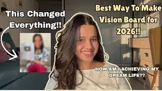 Are you making your Vision Board right?? | Best EFFECTIVE method to make Vision Board for 2026