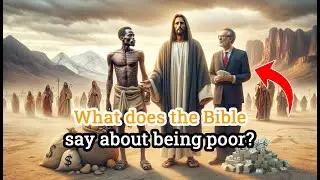 What does the Bible say about being poor?