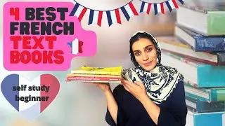 4 BEST FRENCH TEXT BOOKS FOR SELF STUDY | PRACTICAL BOOKS FOR BEGINNERS 📚