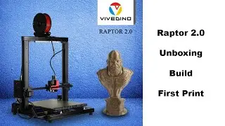Formbot/Vivedino Raptor 2 Unboxing, Build & First Print