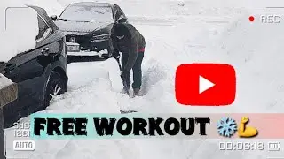 FREE Workout in Snow ❄️💪 | Real Life Fitness Vlog | Mr & Mrs Gandhi