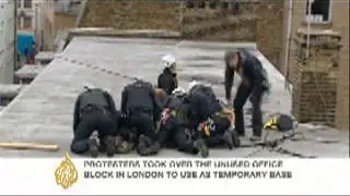 UK police surround protest HQ during anti-G8 rallies