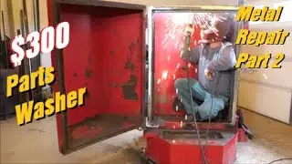Cheapest PARTS WASHER on Marketplace! METAL REPAIR Part2