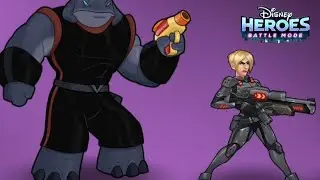 GANTU AND CALHOUN FRIEND HERO DISNEY HERO BATTLE MODE
