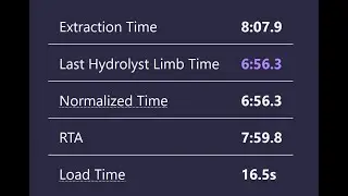 Warframe Eidolons | [Outdated] World Record Tridolon [7:59.8 RTA] [VS Wisp POV]