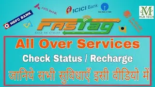Fastag recharge kaise kare | Fastag Status Kese Check Kare | Fastag All Over Services | Fastag