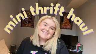 mini thrift haul + try on (depop & vinted)