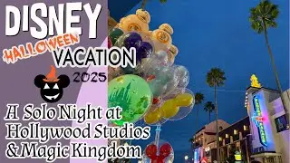Disney World Vacation | Solo at Hollywood Studios | Polynesian Resort | Magic Kingdom at Night