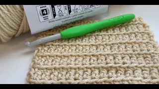 Front Loop Single Crochet Stitch (FLsc) Tutorial | How to Crochet