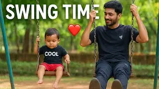 BIG BROTHER & CHHOTA BROTHER SWING TIME || Park Fun Moment 🌳🥰