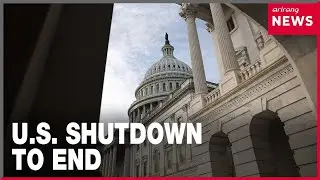 U.S. House advances bill to end gov't shutdown