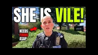 Massive Clash as UK Cop Defends BBC Building And Gets SCHOOLED On the Law!