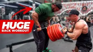 BINOUS GYM WORKOUT | JOSEF RAKICH + BRAD WILLIS TRAIN BACK!