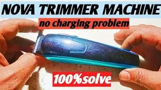 How to repair NOVA hair catching trimmer machine, @vishwakarma917 , # hair, #catching, #video, #bal,