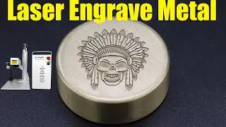 Fiber Laser Engraver Laser Marking Machine | Laser Deep Engraving on Metal Brass Steel