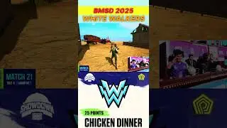 BMSD 2025 DAY-4 | WWCD 🔥WHITE WALKERS UNBELIEVABLE CHICKEN DINNER 🍽️ @kraftonindiaesports