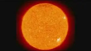 Rare vision of solar eruption