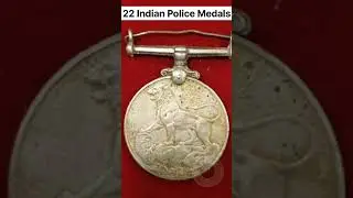 22 Indian Police Medals #indianpolice #policemedal  #numisheritage #antiqe