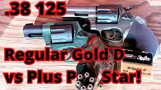 Will RANDOM 38 special Perform CCW Revolver? 125 gr Regular Gold Dot vs Plus P Starfire Snub 2